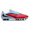 Chaussures de football Nike Phantom 6 Academy AG Bleu 40,5 HQ2322-400