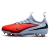 Crampons de foot multi-surfaces Nike Jr. Phantom 6 Low Academy - Bleu ...
