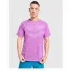Maillot manches courtes nike stride violet homme