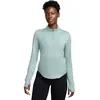 Nike Swift 1/2 Zip vêtement running femme Vert XS