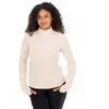 Nike Trail 1/4 Zip vêtement running femme Beige XS