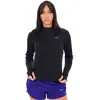 Nike Haut zippé 1/4 Running Tempo - Noir, Noir L