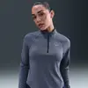 Haut de running à 1/4 de zip Dri-FIT Nike Tempo pour femme - Bleu XL (...