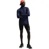 Nike Stride Half Collant de course Hommes - noir, argent, Taille L