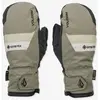 Moufles Volcom STAY DRY GORE-TEX MITT beige gris - M