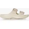 Crocs Saturday Enamel Buckle Sandal Women's - Beige, Beige 36-37
