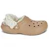 Crocs Classic Fleece Lined Sabots Unisex Sepia 36 211396-2EY-M4W6