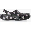 Sabots Crocs Classic Flower Noir 36/37 212677-001