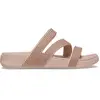 Crocs Getaway Gems Strappy Sandales Femmes Quartz 41 212584-6UR-W10