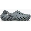 Crocs Echo Sabots Unisex Concrete 43 207937-0Z3-M10W12