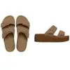 Crocs Brooklyn Buckle Sandales Femmes Umber 38 207431-2HI-W8