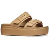 Crocs Brooklyn Buckle Sandales Femmes Umber 39 207431-2HI-W9
