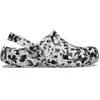 Crocs Classic Confetti Sabots Unisex Black / White 41 212462-066-M8W10