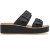 Crocs Brooklyn Buckle Matte Wrap LW ChkCsh Sandales Femmes Black/Cashe...