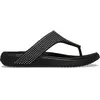 Crocs Getaway Gems Triangle Tongs Femmes Black 36 212335-001-W6