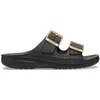 Crocs - Metallic Buckle Sandal - Sandales femme Black - 36 - 37