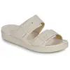 Crocs Brooklyn Buckle Low Sandale cale Femme, Grès, 36/37 EU