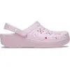Classic Floral Cut Out Clog par Crocs Rose 38 - 39 Femme