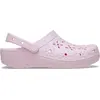 Classic Floral Cut Out Clog par Crocs Rose 36 - 37 Femme