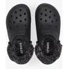 Crocs Classic Fleece Lined Sabots Unisex Black 36 211396-001-M4W6