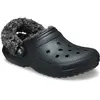 Crocs Classic Fleece Lined Sabots Unisex Black 39 211396-001-M7W9