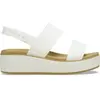 Sandales femme Crocs Brooklyn Wrap Low Beige 38/39 211802-00O