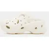 Crocs Caged Sabots Femmes Chalk 39 211141-0WV-W9
