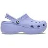 Crocs Classic Platform Sabots Femmes Blue Haze 37 206750-453-W7