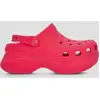 Crocs Bae Velvet Sabots Femmes Digital Raspberry missing 211919-7AQ-W8