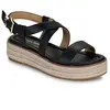 LYNN ESPADRILLE SANDAL par Michael Michael Kors Noir 37 Femme