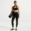 Legging 7/8 taille haute sans couture avant Nike Zenvy pour femme - No...
