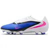 Nike Phantom 6 Low Academy FG - Bleu, Bleu 45.5