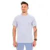Nike Stride Maillot de course Hommes - bleu clair, argent, Taille XXL