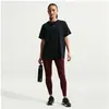 Haut à manches courtes Dri-FIT Nike One Relaxed pour femme - Noir XS (...