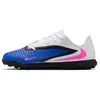 Nike Phantom 6 Low Club FG Junior - Bleu, Bleu 38.5