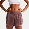 Nike Swift 2in1 Short de running Femmes - marron, violet, Taille XL