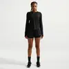 Short 2-en-1 à taille mi-basse 8 cm Dri-FIT Nike One pour femme - Noir...