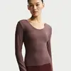 Haut à manches longues Dri-FIT Nike Zenvy pour femme - Pourpre XXL (FR...