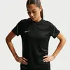 Haut de foot à manches courtes Nike Dri-FIT Strike pour femme - Noir X...