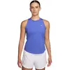 Nike Swift Tank Maillot de course Femmes-bleu, argent, Taille XS