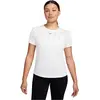 Haut à manches courtes Dri-FIT Nike One Classic pour femme - Blanc S (...