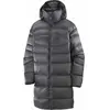 Veste à capuche Salomon Outline Novelty Mid Down noir femme - S