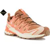 Chaussures Salomon XA PRO 3D v9 GORE TEX orange blanc femme - 36