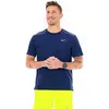 Nike Miler Homme - T-Shirts, Bleu - Taille S - Poly Jersey