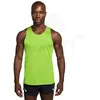 Nike Stride Maillot de course Hommes - jaunes fluo, argent, Taille M