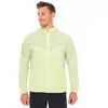 Veste de running déperlante anti-UV Nike Stride pour homme - Jaune M H...