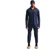 Nike Miler Maillot de course Hommes - bleu foncé, argent, Taille XL