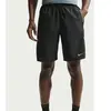 Nike Miler 9in Short de running Hommes - noir, argent, Taille M