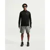 Nike Miler Maillot de course Hommes - noir, argent, Taille XXL