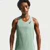 Nike AeroSwift Maillot de course Hommes - vert olive, noir, Taille XL